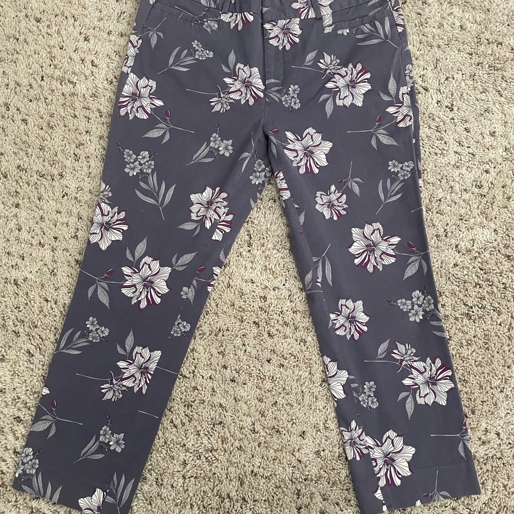 Banana Republic Sloan Floral Pants